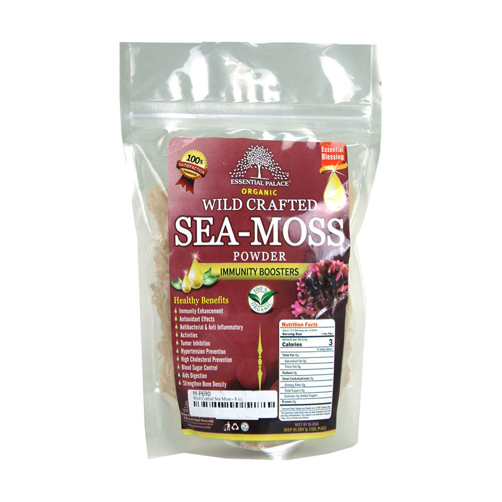 Wildcrafted Salted Sea Moss -4 0z.